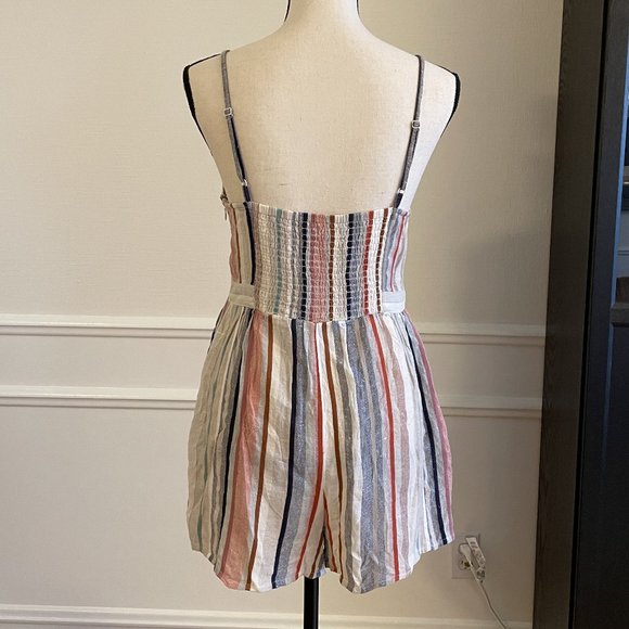 American Eagle Multi Striped Romper - Picture 3 of 5